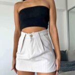 short pollera juvenil