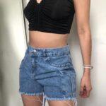 short cargo nevado rigido divasflores