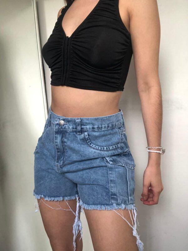 short cargo nevado rigido divasflores