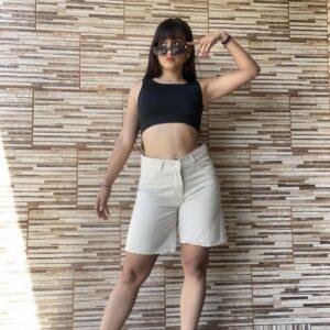 Bermuda Beige Liso Rígido DivasFlores