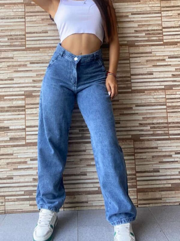 baggy azul nevado rígido