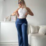 pantalón oxford miu miu algodón frisado