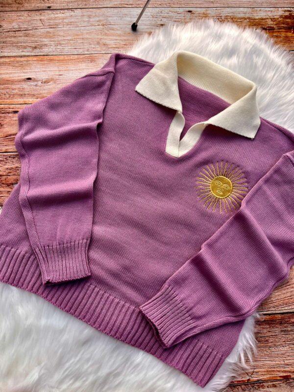 sweater con sol argentino