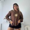 sweater trenza con sol