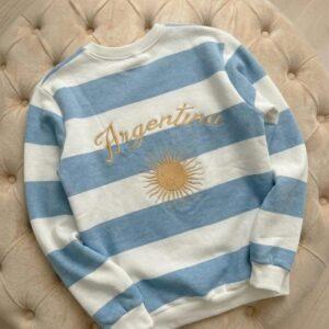 buzo vamos argentina divas flores mayorista