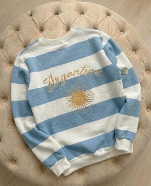 buzo vamos argentina divas flores mayorista