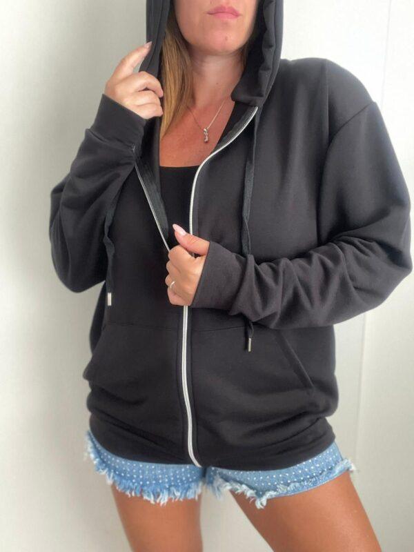 campera de darlon negro