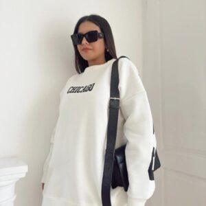 buzo chicago de algodón peinado frisado