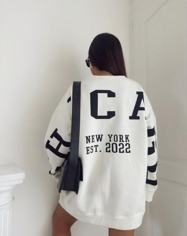 buzo chicago de algodón peinado frisado