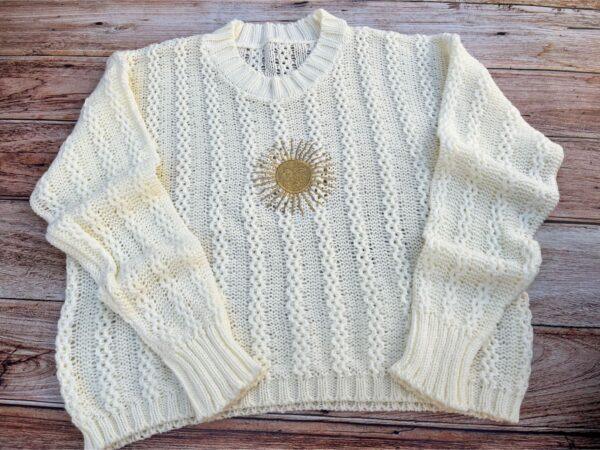Sweater Trenza Lana