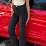 Wide Leg Gris Rígido