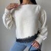 Sweater Encaje Evelyn Yakar