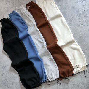 pantalón de algodón frisado premium colores