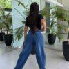 jeans baggy azul con reguladores