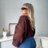 Sweater Maxi Globo Nevado