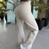 Wide Leg Tiza Elastizado