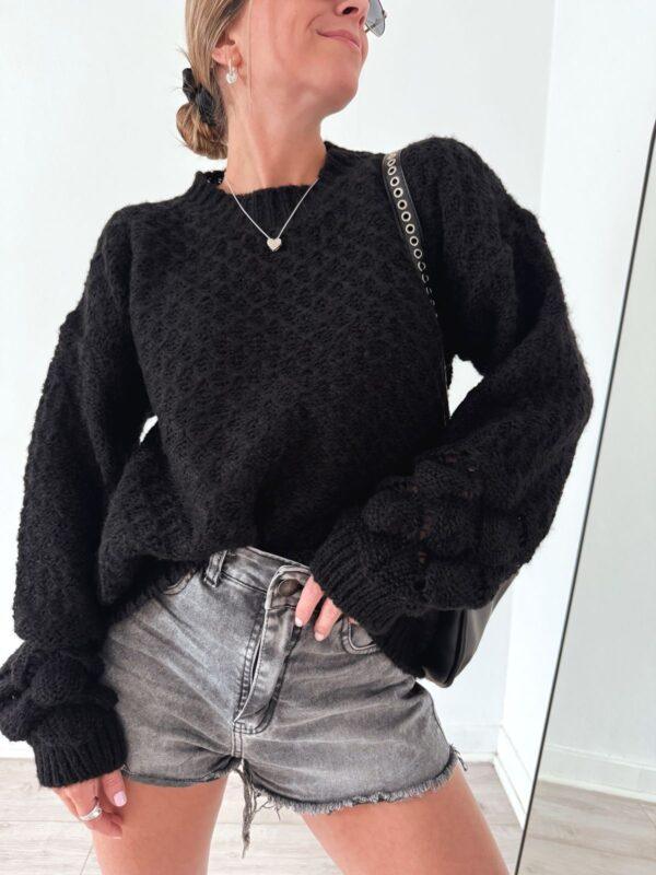 Sweater Puño Acanalado Hilo Friss