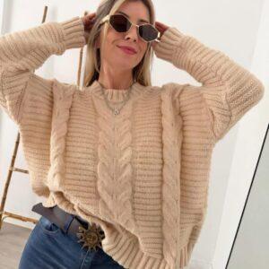 Sweater Mila Lana Gruesa Acrílica