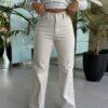 Wide Leg Tiza Elastizado