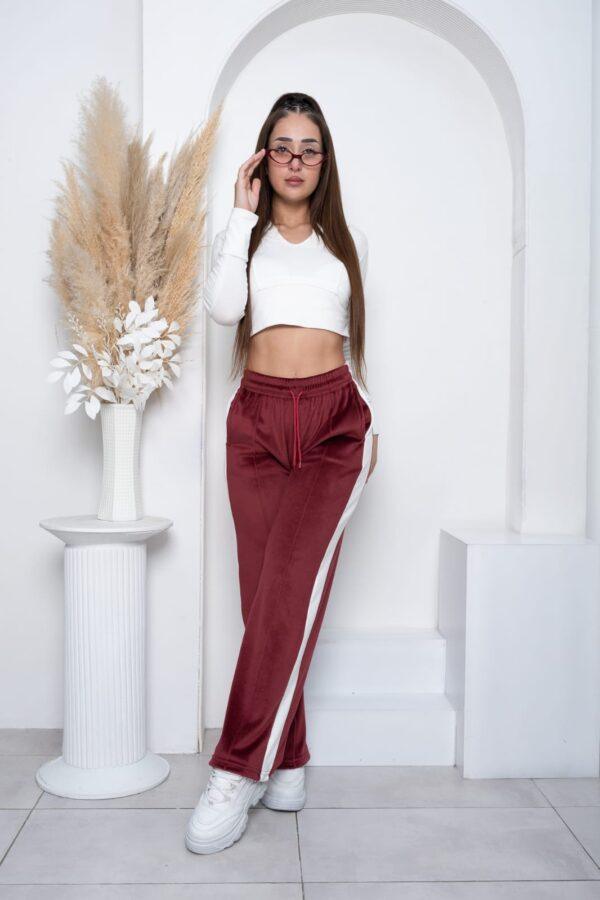 Pantalón Nahir de Plush Bifass bordo