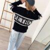 Sweater Retro Vintage de Lana detras