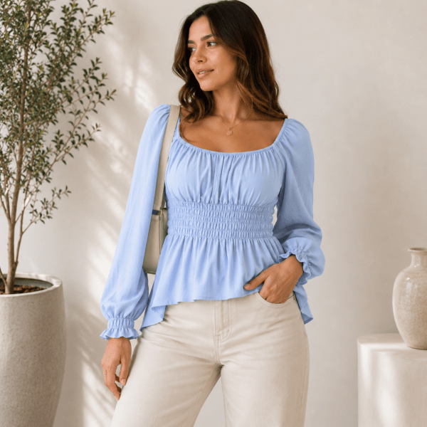 Blusa Kiara de Lino Cey