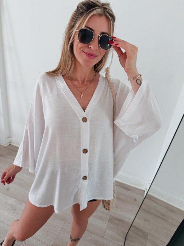 Maxi Camisola de Lino